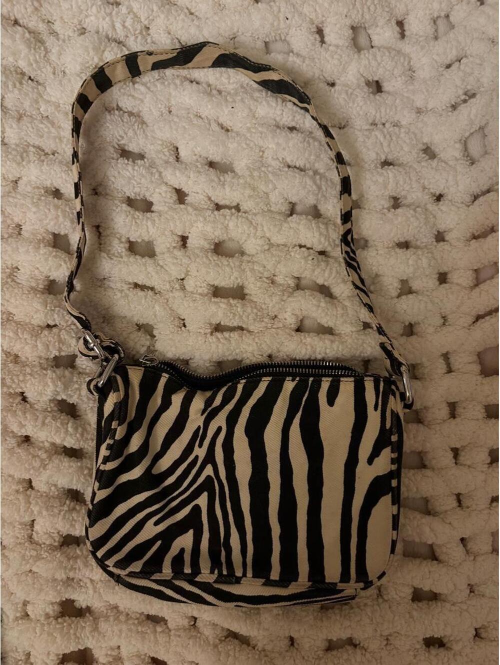 Brandy Melville Women's Zebra Bag